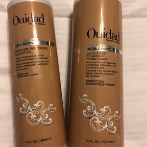 Ouidad curl shaper shampoo and conditioner